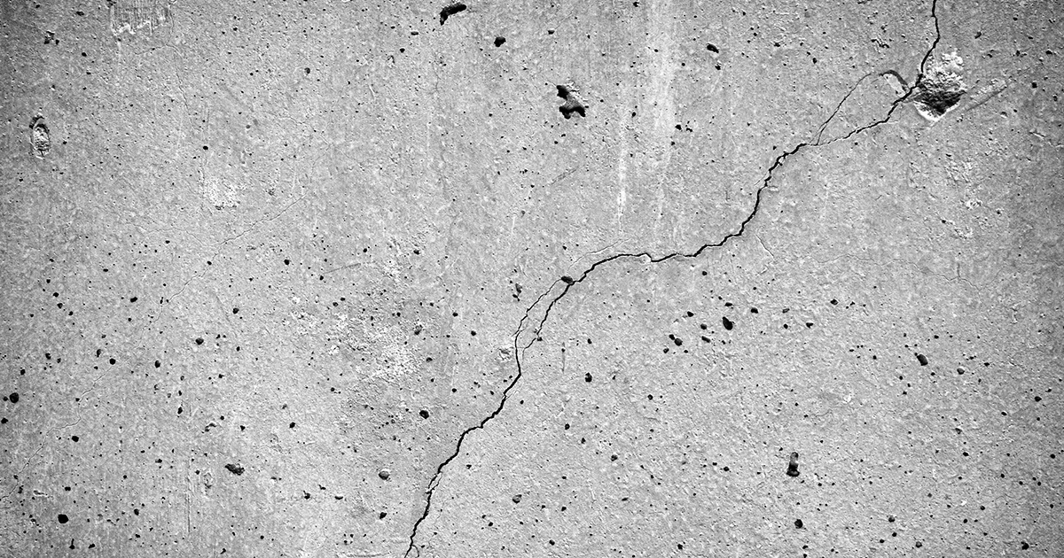 Fissures béton